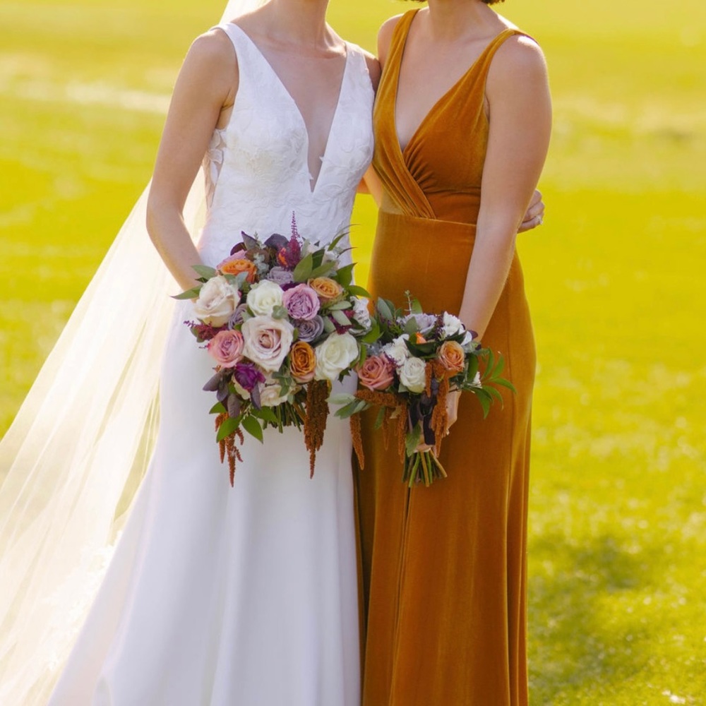 Jenny Yoo - Bridesmaid - Devon Dress - Marigold - Size 4